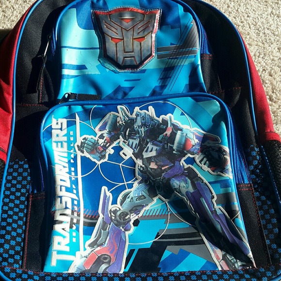 (2) Transformers Bookbag Like New - Picture 1 of 3